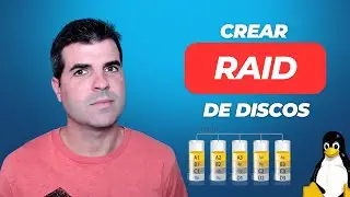 📢 RAID 💾  Como CREAR un RAID de discos duros en LINUX 🟠 Versión Didáctica
