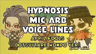 Oh no, Rosho's gonna be angry for sure!! [ENG] HypMic ARB April Fools Dotsuitare Honpo Voice Lines