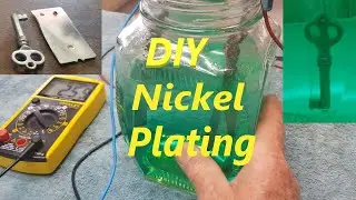 How to nickel plate at home - a detailed DIY guide to simple electroplating restoration.