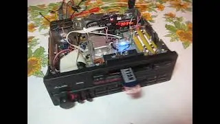 Кассетная магнитола Audi Beta CC + USB