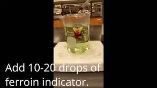 BZ reaction with Procedure and Explanation