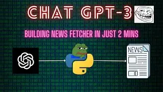 ChatGPT Build News Fetcher in 2 Mins