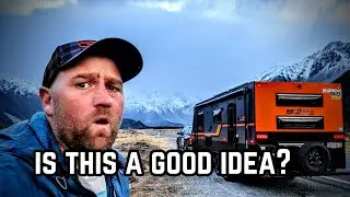 Headed into a Snow Storm | camping with New Zealand's biggest mountains