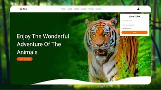 How to Create A Website Using HTML CSS and JAVASCRIPT - Step By Step Tutorial