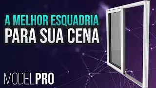Como modelar esquadrias realistas | Model PRO 3DSMAX