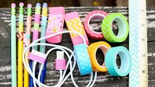 Back To School: WASHI INSPIRATION! +Giveaway!