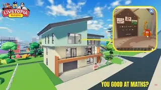 NEW  HOUSE SECRET MATHS EQUATION IN LIVETOPIA ROBLOX UPDATE 153 @livetopiagame