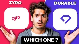 Zyro vs Durable | Best AI Website Builder for 2024