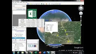 How to import excel data to Google Earth