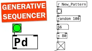 How to Create a Generative Beat Sequencer in Pure Data!