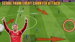 Score from every Counter Attack - PES 2021 - Whiplash Gaming