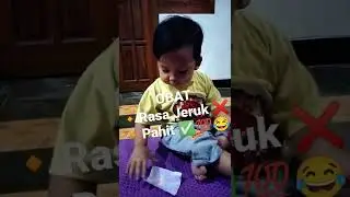 Viral!!!! Balita makan Obat kayak makan permen.. #shorts