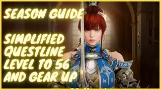 BDO 2021 - Simplified Questline - Step by Step from Level 1 to 56 - PEN NARU exchange for PRI TUVALA