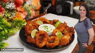 The Perfect Recipe for Tender and Delicious Fried Calamari with Tartar Sauce!