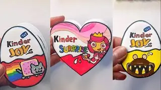 DIY Kinder Joy Compilation/ Paper Craft Idea/