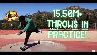 Dropping Bombs In Practice | Shot put and Speed