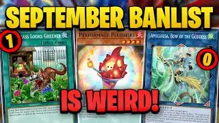 The September 2024 Yugioh Banlist is Weird...