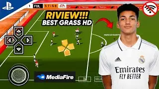 eFootball PES 2023 PPSSPP - New Grass HD - Best Graphics HD Commentary Peter Drury CameraPs5