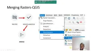 Merging Raster Layers using QGIS 3