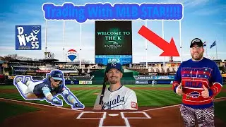 I TRADED Cards with an MLB SUPERSTAR!