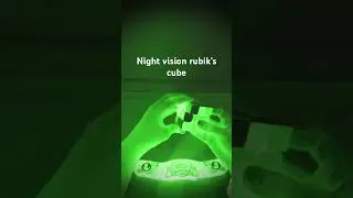 Night vision rubiks cube 