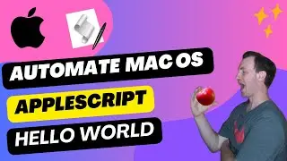 MacOS - Hello World in AppleScript