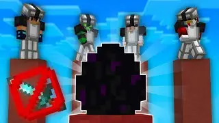 I Played eggwars teams of 4 but cannot use weapons w/friends