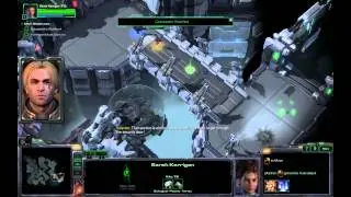 Starcraft 2 Heart of The Swarm: Back in the Saddle - Hard Mode Achievement Nick of Time
