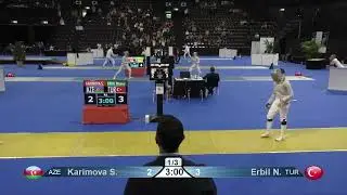 Euro Champs 2024 SWS - L32 - Sabina Karimova AZE v Nisanur Erbil TUR