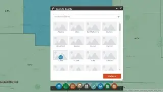 Zoom to County Tool