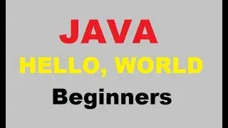 Simple java program examples for beginners | Hello world java code | Start Programming with Java
