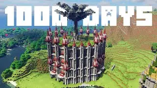 This Took 1000 Days in Minecraft Survival!