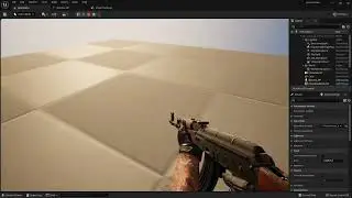 First Person Character with Inputs and weapon | Unreal Engine 5