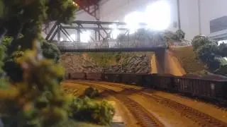 More Conrail Pups Pulling Coal on the BANTRAK Layout