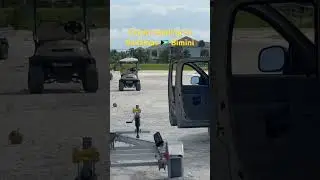 Crypto landing in Bahamas 🇧🇸 Bimini #crypto #travel #kda #ckb #btc