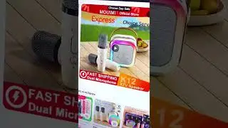 🎤 ¡KARAOKE con MICRO y ALTAVOZ por 3€! 🎶🔥 #karaoke #tecnologia #fiesta #anime