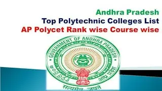 Check Top 10 Best Polytechnic colleges in AP & TS before counselling by using ousbtet website