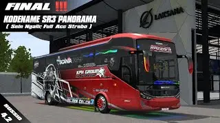 FINAL ‼️KODENAME SR3 PANORAMA ( ACC SEIN NGALIR & ACC FULL STROBO) || UPDATE BUSSID 4.2