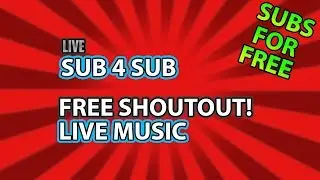 Sub 4 Sub | (Free Stock Photos, Free Subs, Live Music And So Much More)