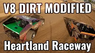 V8 Dirt Modified at Heartland Raceway Moama