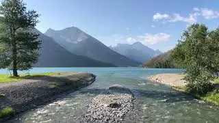 Relaxing Nature Sounds - Natural Calm Forest Lake Waterfall Meditation Sound Sleeping & Meditation