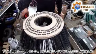 Диск щеточный лотковый ДЩ (фанерное основание) 200х450 м/м/м-FAUN