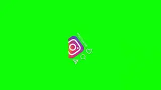 Instagram Follow Button | Green Screen | Green BackGround Screen (No Copyright)