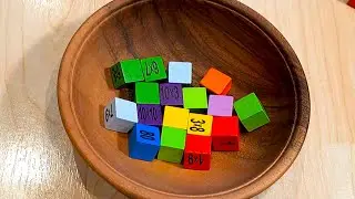ASMR Marbles Slow Motion HABA Wave Colour Mix
