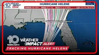 HURRICANE HELENE TRACKER: Spaghetti models, forecast cones, alerts and more