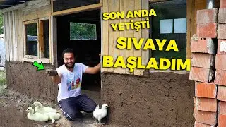 son anda yetişti ! Tavuk kümesi yapımı devam - keklik yumurtalarını topladım - civcivlere tünek