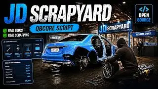 The ULTIMATE FiveM Scrapyard Script! | QBCore [OPEN SOURCE]