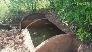 Поиск металла,большая бочка