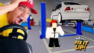 🚘 NAPRAWIŁEM DWA LEXUSY I STAŁEM SIĘ BOGATY! *100k kasy* | Roblox Fix It Up