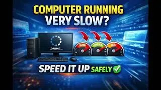 Computer Running Very Slow? Speed It Up Safely (7 Easy Fixes)